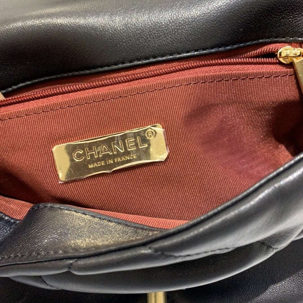 CHANEL 19 Small Flap Bag Black